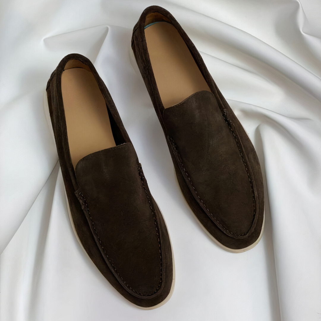 Miesten Kengät Vintage-nahka Herenloafers Tyylikkäällä Suunnittelulla