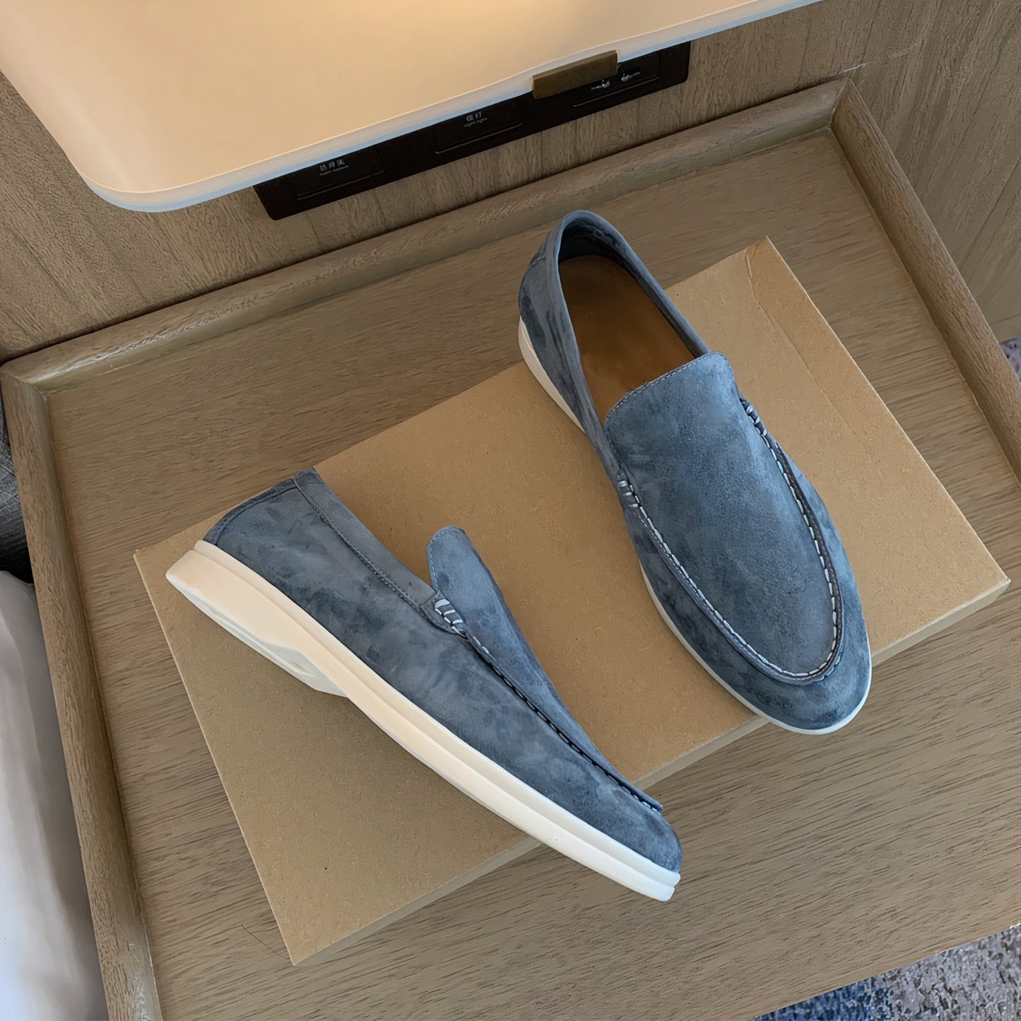 Miesten Kengät Vintage-nahka Herenloafers Tyylikkäällä Suunnittelulla