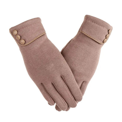 Naisten Fleece Vuorattu Thermal Käsineet
