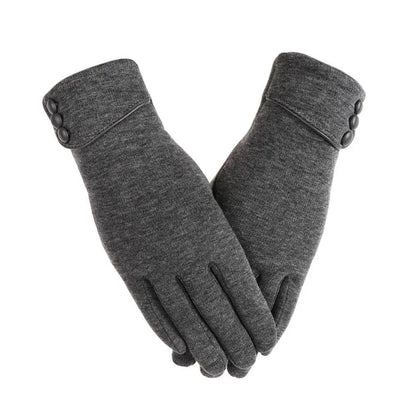 Naisten Fleece Vuorattu Thermal Käsineet