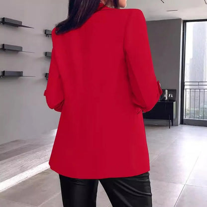 Naisten Slim Cardigan Blazer