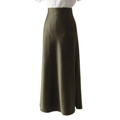Naisten Split Satin hame